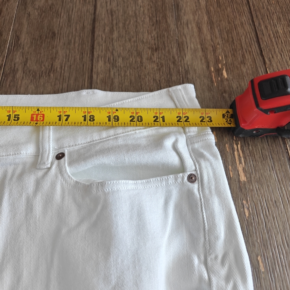 New Lands' End Women White Jeans Size.26W, NWOT - Picture 9 of 10